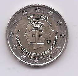 BELGICA DEL AÑO 2012 DE 2 EUROS CONMEMORATIVAS